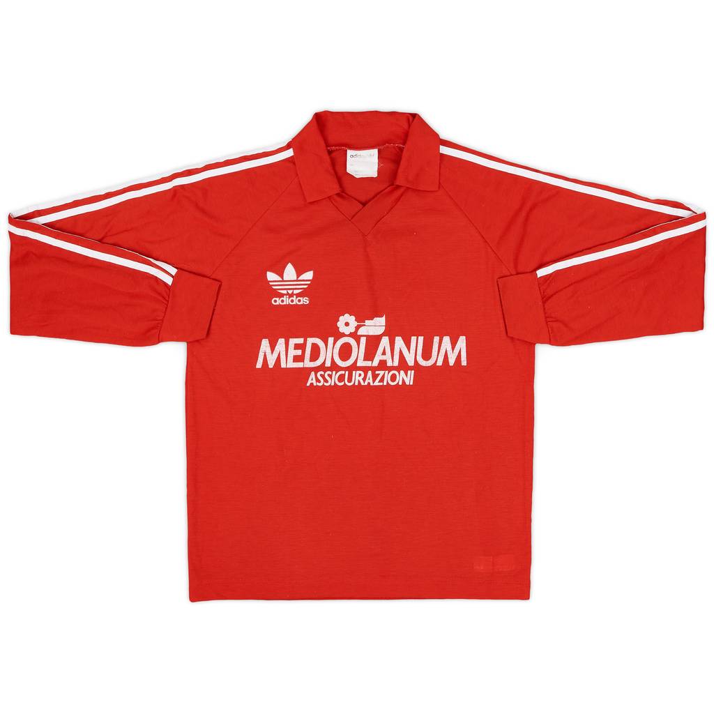 1990-92 AC Milan adidas Training L/S Shirt - 6/10 - (XS)