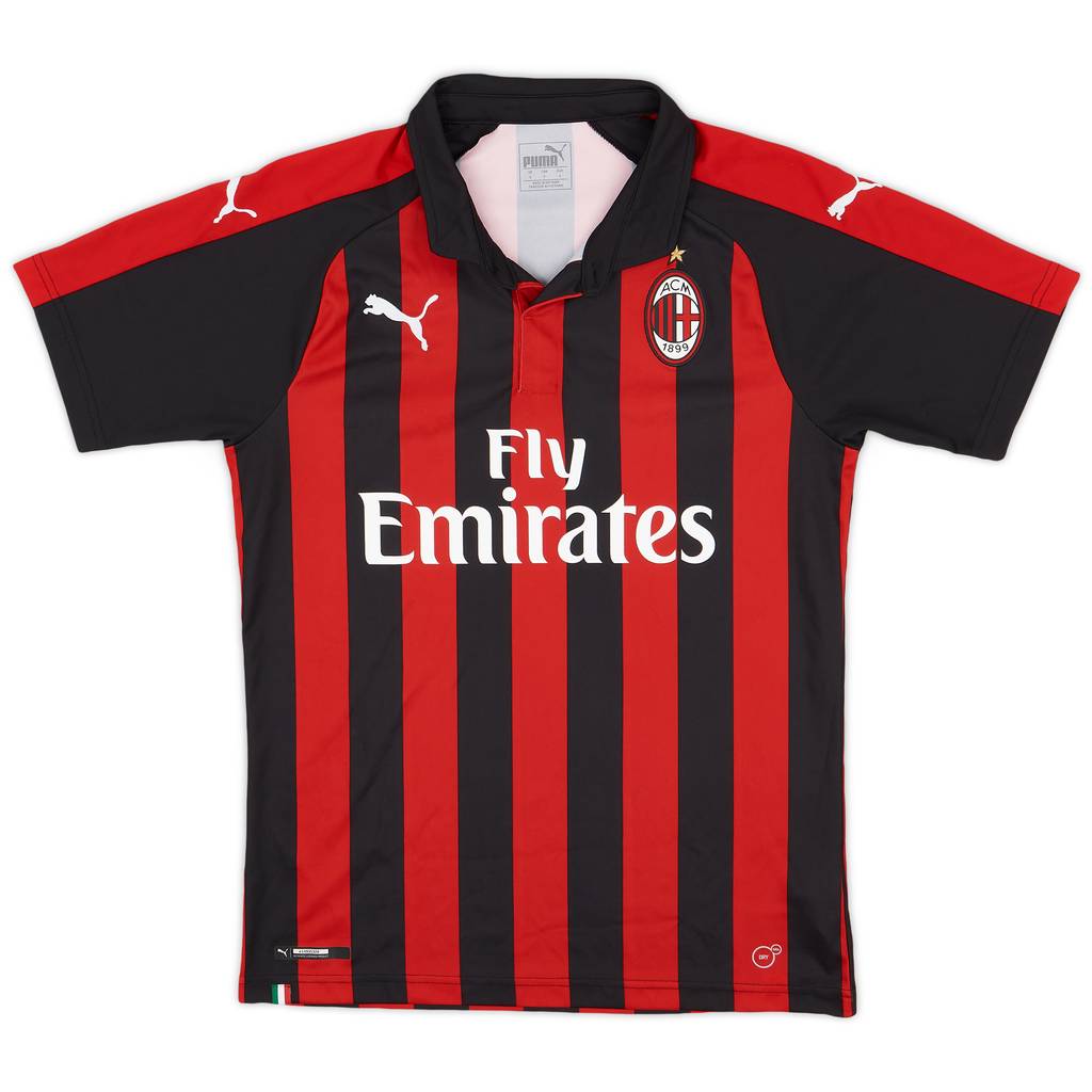 2018-19 AC Milan Home Shirt - 10/10 - (S)