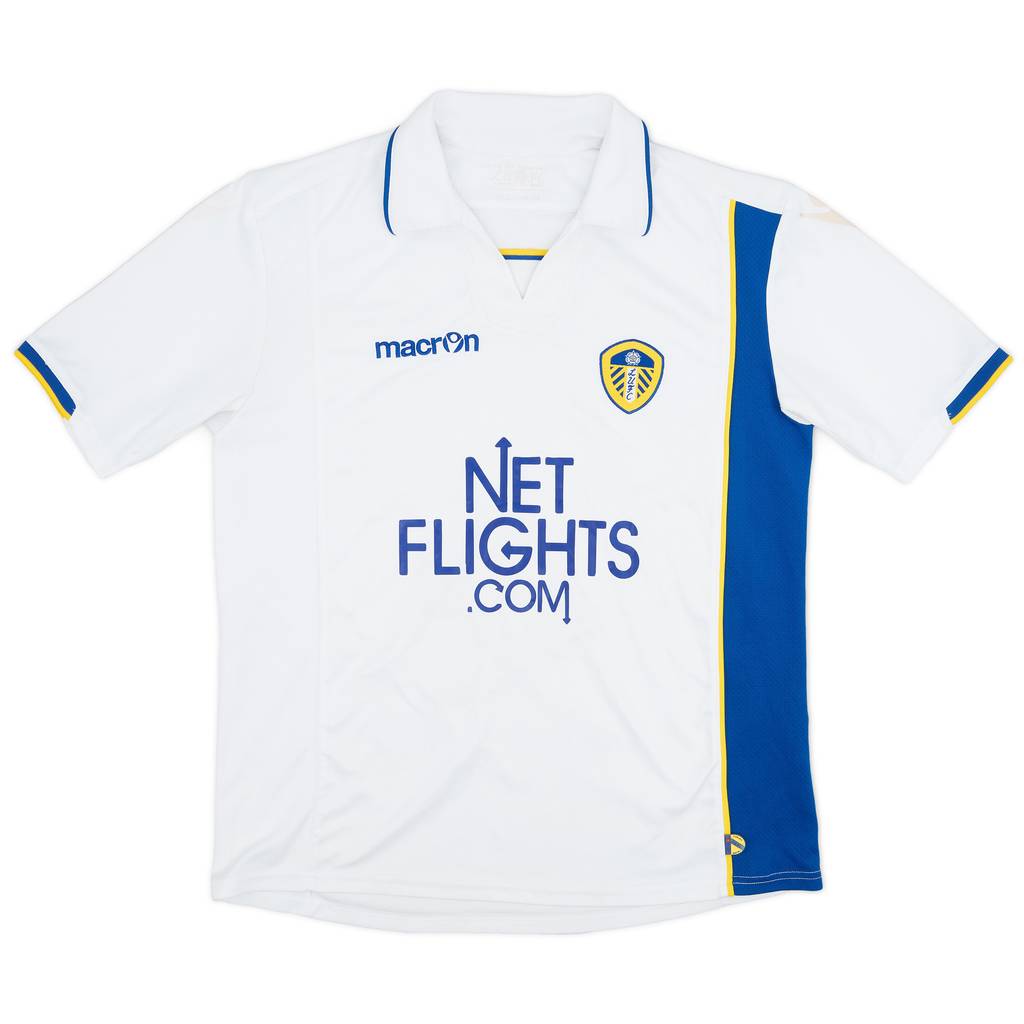 2009-10 Leeds United Home Shirt - 7/10 - (L)