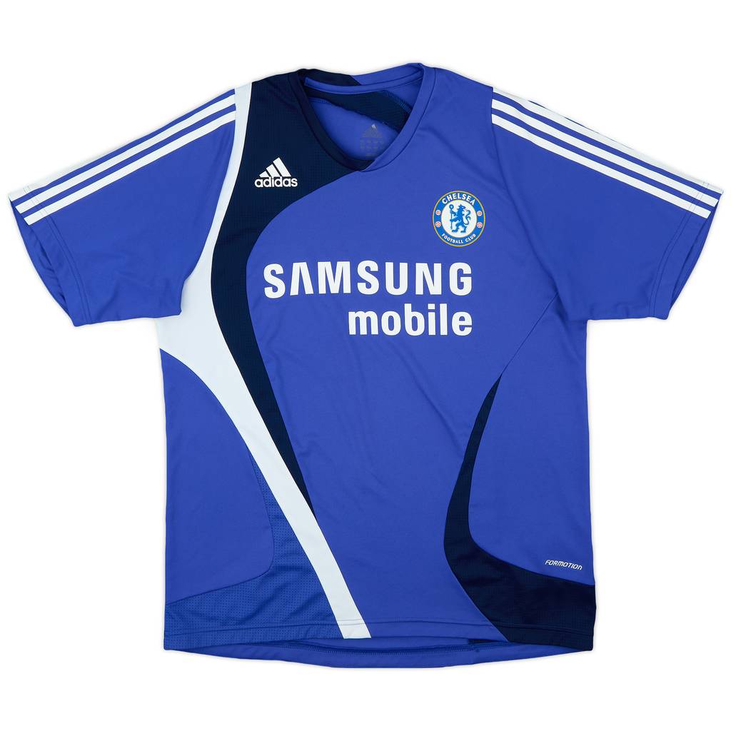2007-08 Chelsea adidas Training Shirt - 8/10 - (L)