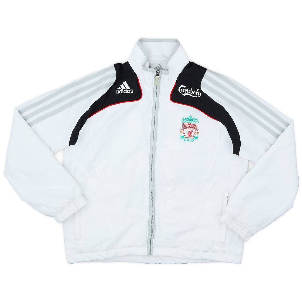 2008-09 Liverpool adidas Track Jacket - 8/10 - (6-7 Years)