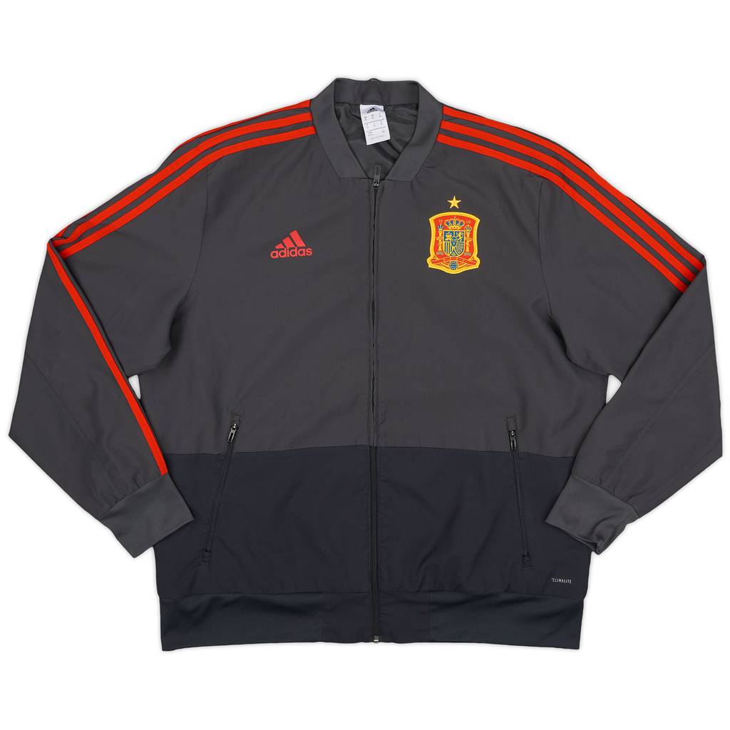 2018-19 Spain adidas Track Jacket - 9/10 - (XL)