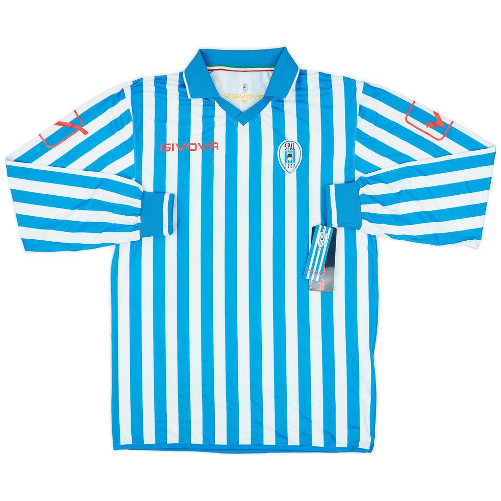 2011-12 SPAL Home L/S Shirt (XL)