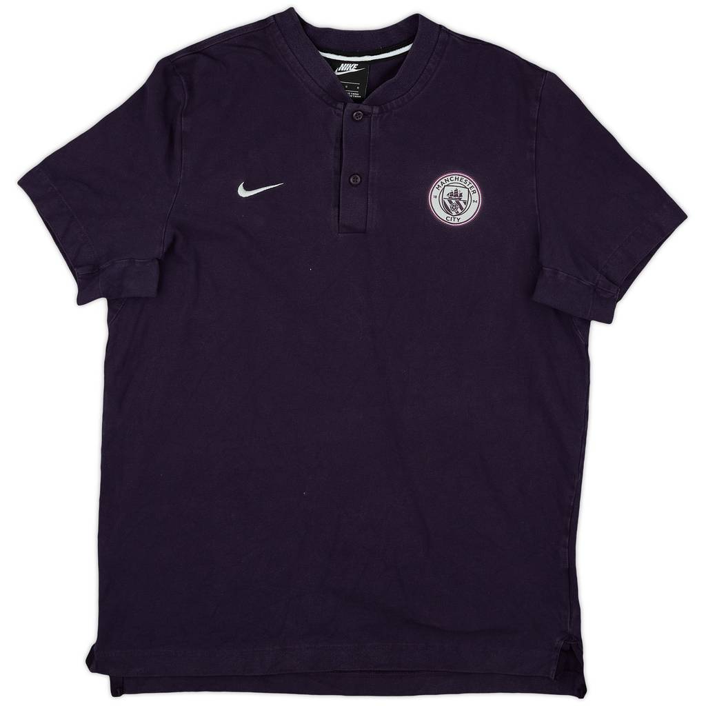 2018-19 Manchester City Nike Polo Shirt - 8/10 - (L)