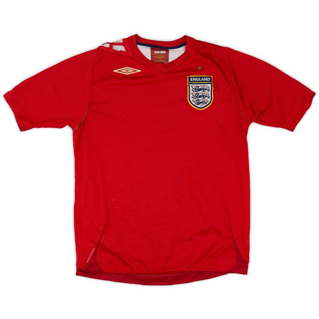 2006-08 England Away Shirt - 7/10 - (M)