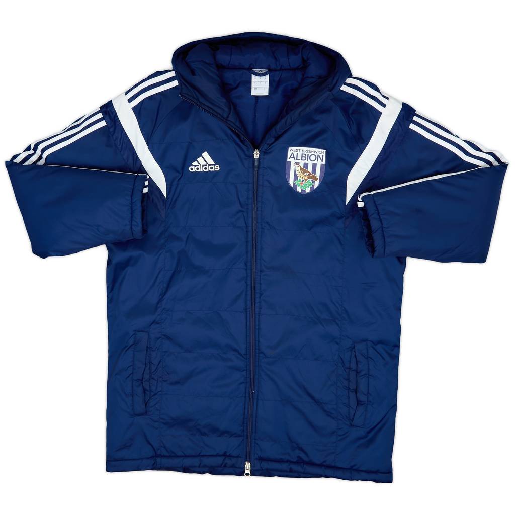 2014-15 West Brom adidas Padded Bench Coat - 8/10 - (M)