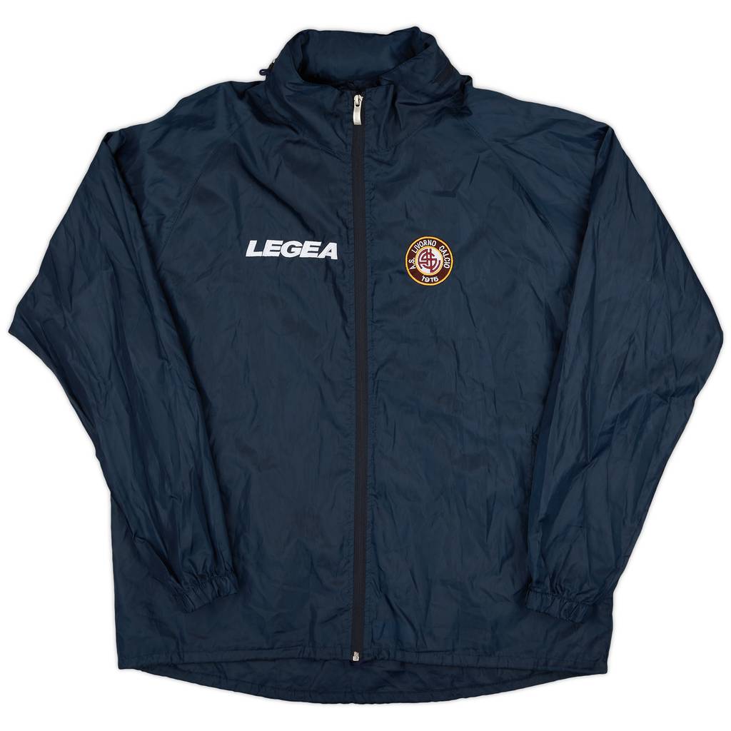 2008-09 Livorno Legea Hooded Rain Jacket - 9/10 - (L)
