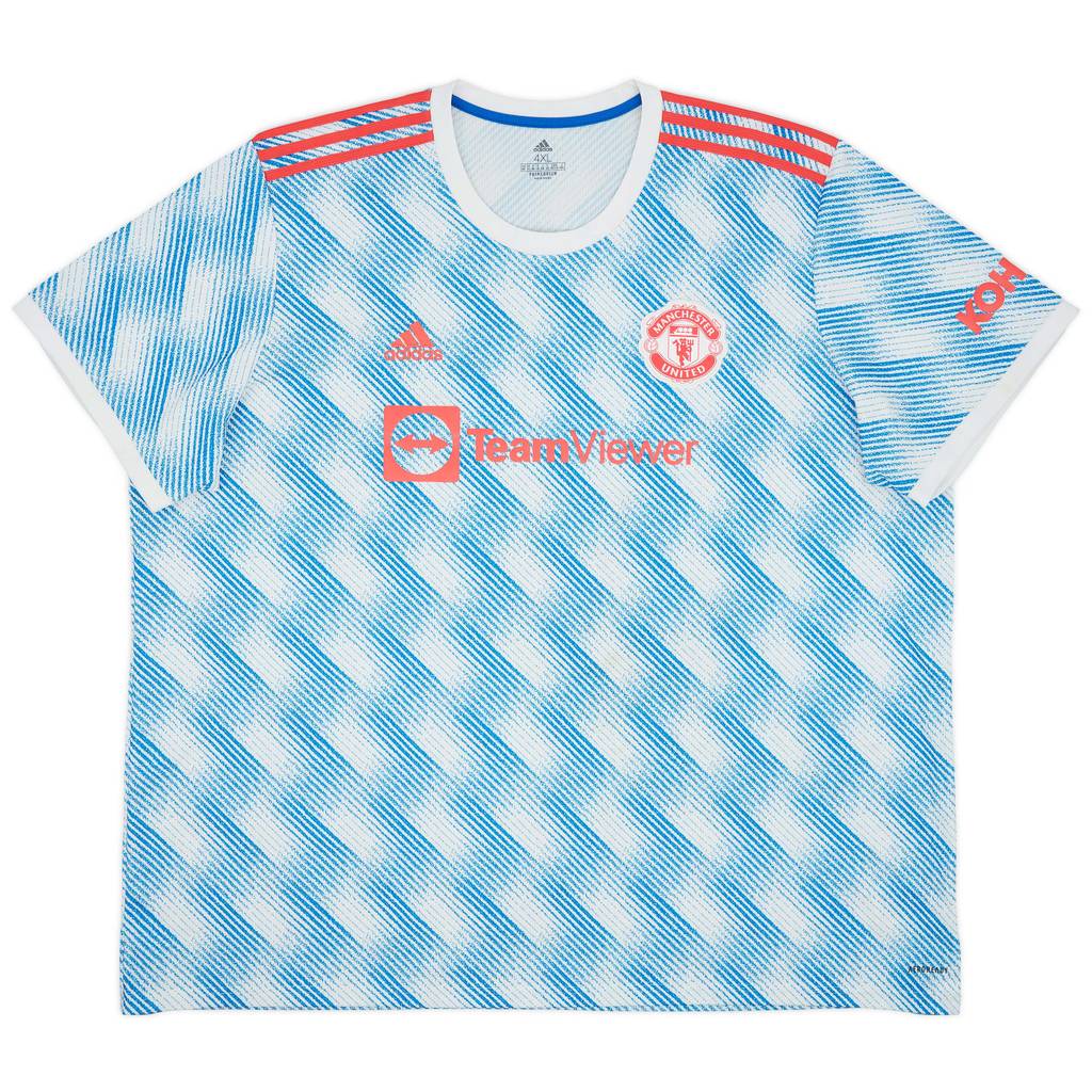 2021-22 Manchester United Away Shirt - 9/10 - (4XL)