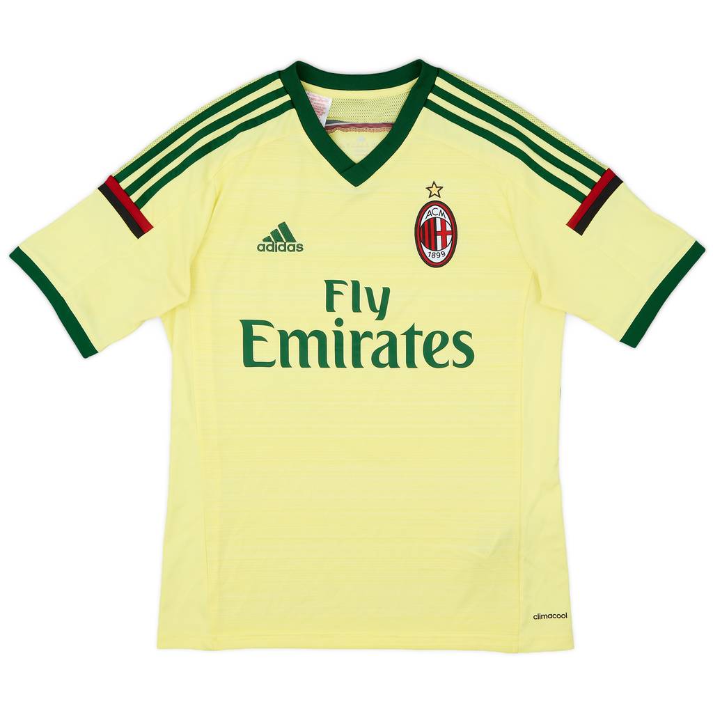 2014-15 AC Milan Third Shirt - 9/10 - (XL.Boys)
