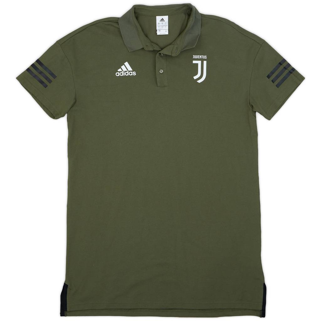 2017-18 Juventus Champions League adidas Polo Shirt - 8/10 - (L)