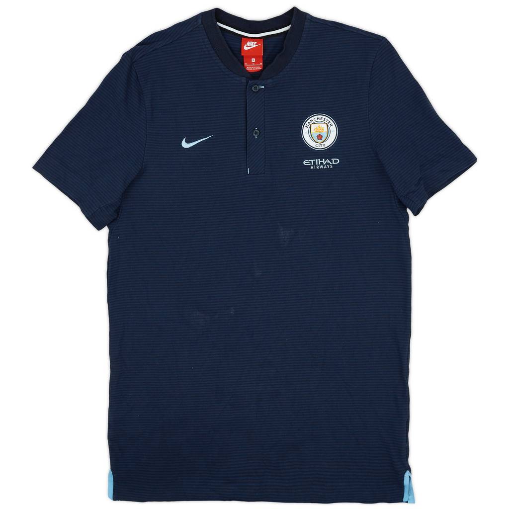 2017-18 Manchester City Nike Polo Shirt - 6/10 - (M)