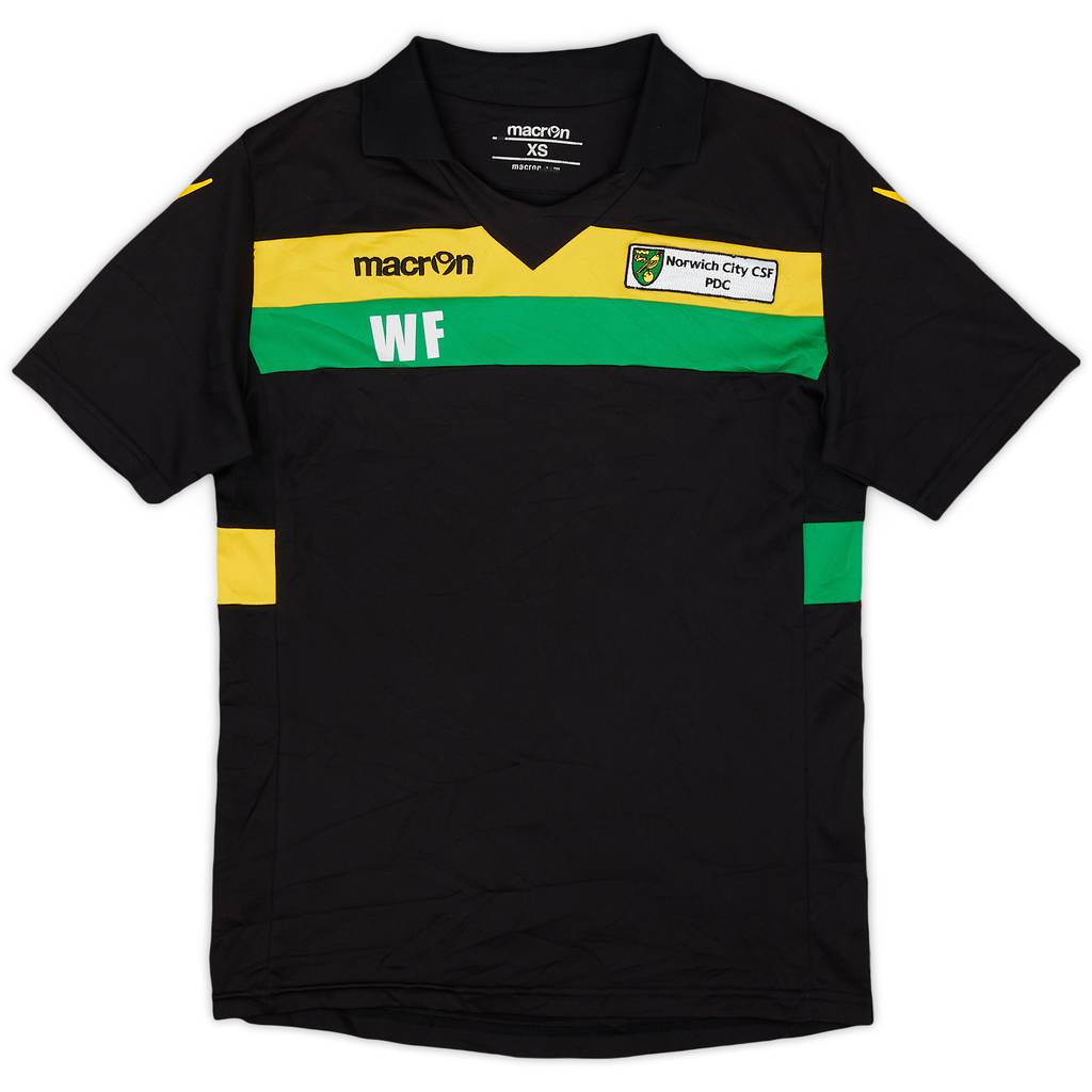2010-11 Norwich City Community Staff Macron Polo Shirt - 9/10 - (XS)