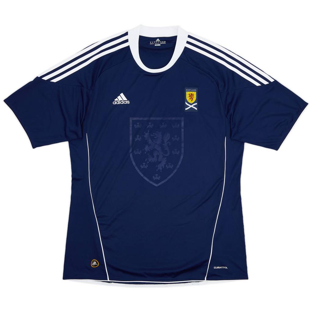 2010-11 Scotland Home Shirt - 8/10 - (XL)