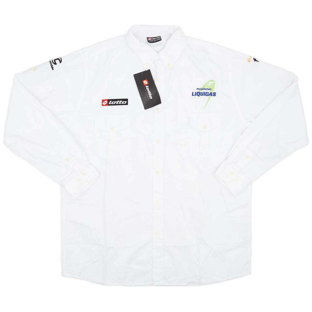 2000s Lotto Button-Up Shirt (Liquigas Pro Cycling) (XXL)