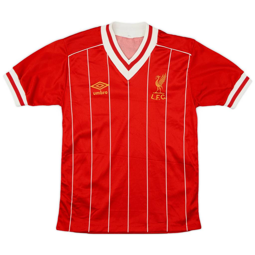 1982-85 Liverpool Home Shirt - 5/10 - (L.Boys)