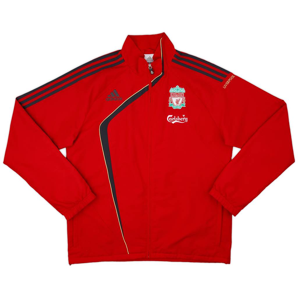2009-10 Liverpool adidas Track Jacket - 8/10 - (L)