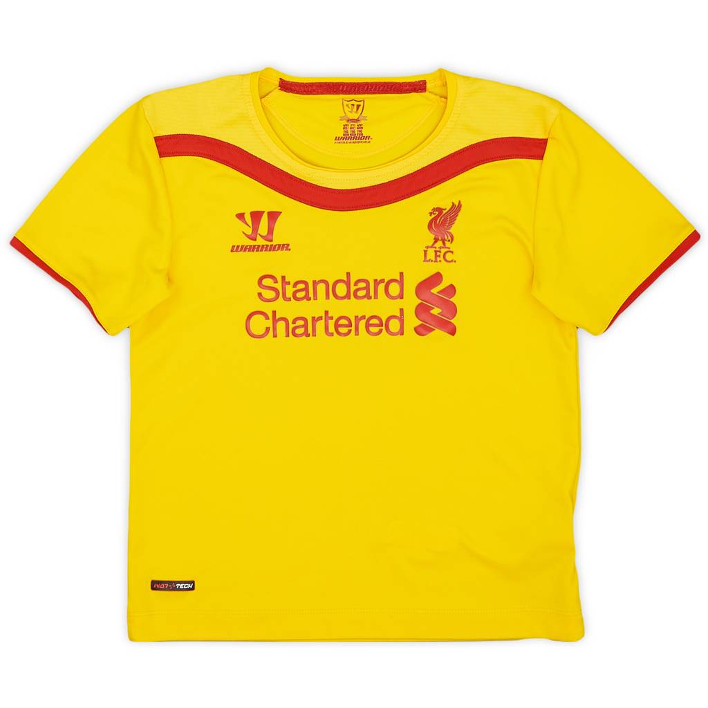 2014-15 Liverpool Away Shirt - 8/10 - (4-5Y)