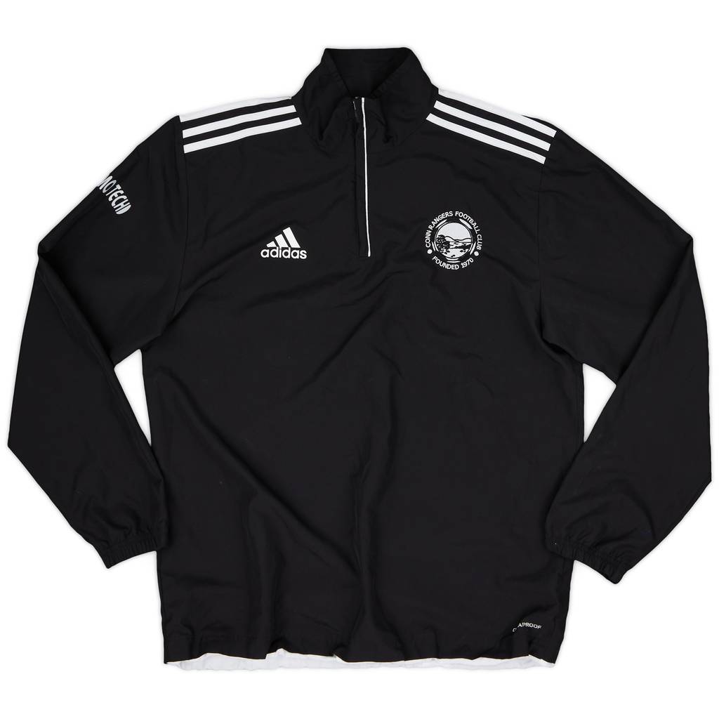 2012-13 Conn Rangers adidas 1/4 Zip Drill Top - 8/10 - (M)