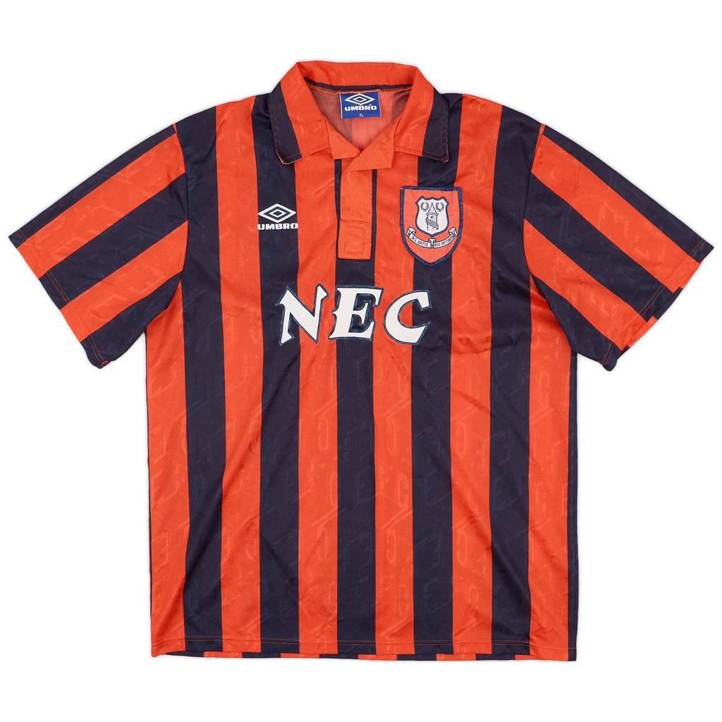 1992-94 Everton Away Shirt - 8/10 - (XL)