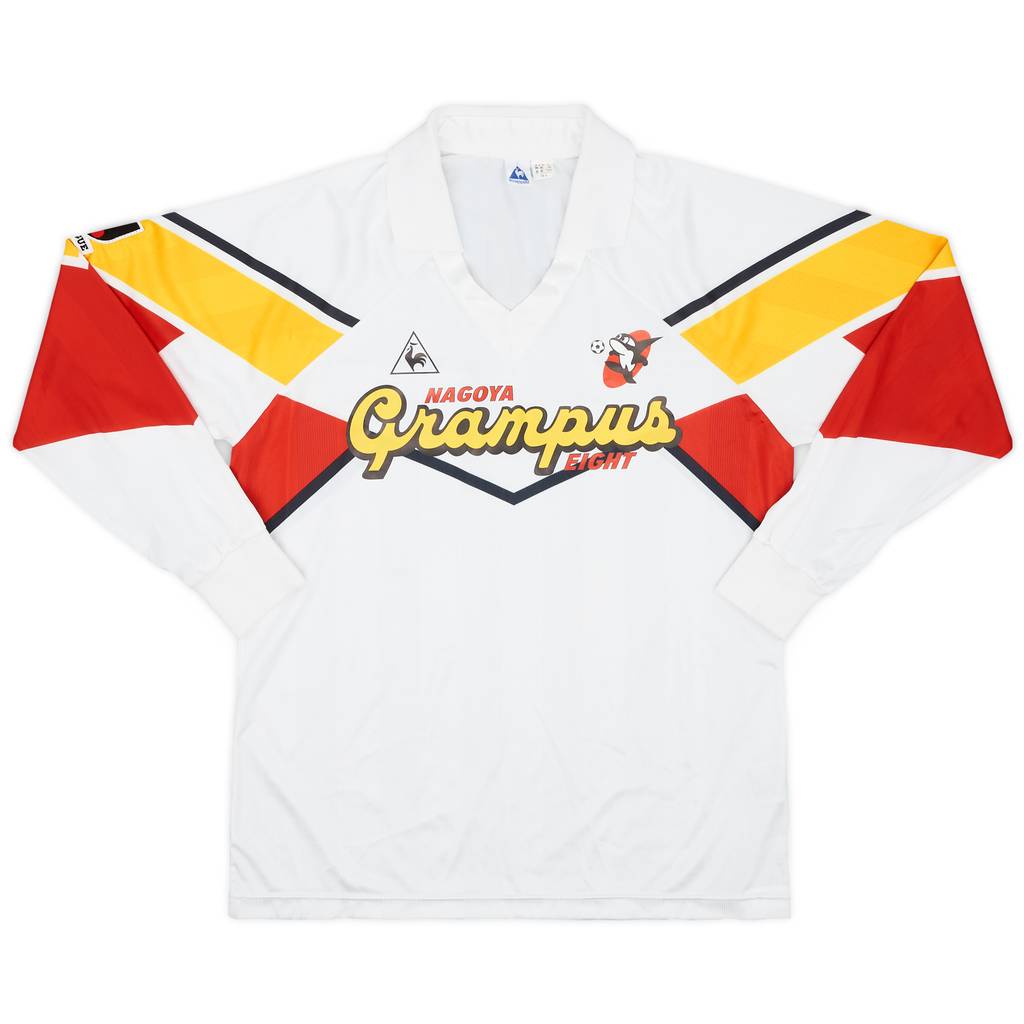1992 Nagoya Grampus Eight Away L/S Shirt - 9/10 - (L)