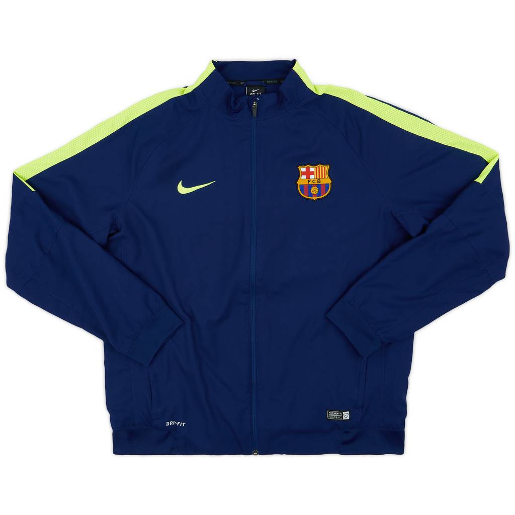 2014-15 Barcelona Nike Track Jacket - 9/10 - (XL)