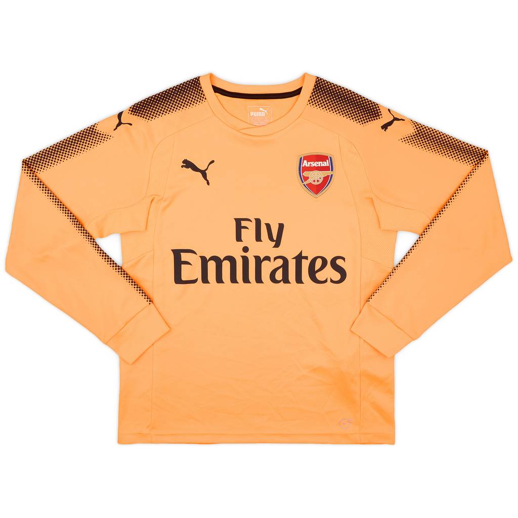 2017-18 Arsenal GK Shirt - 9/10 - (XL.Boys)