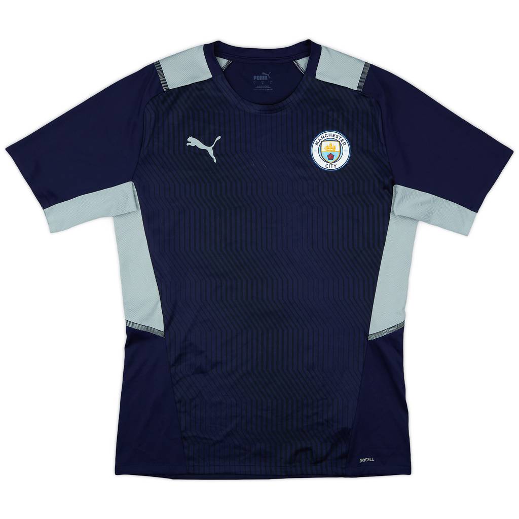 2021-22 Manchester City Puma Training Shirt - 9/10 - (L)