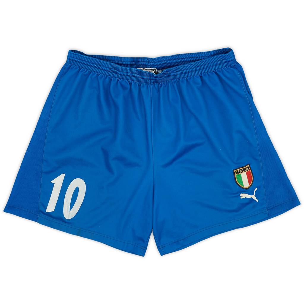 2003-04 Italy Player Issue Away Shorts #10 - 6/10 - (XL)