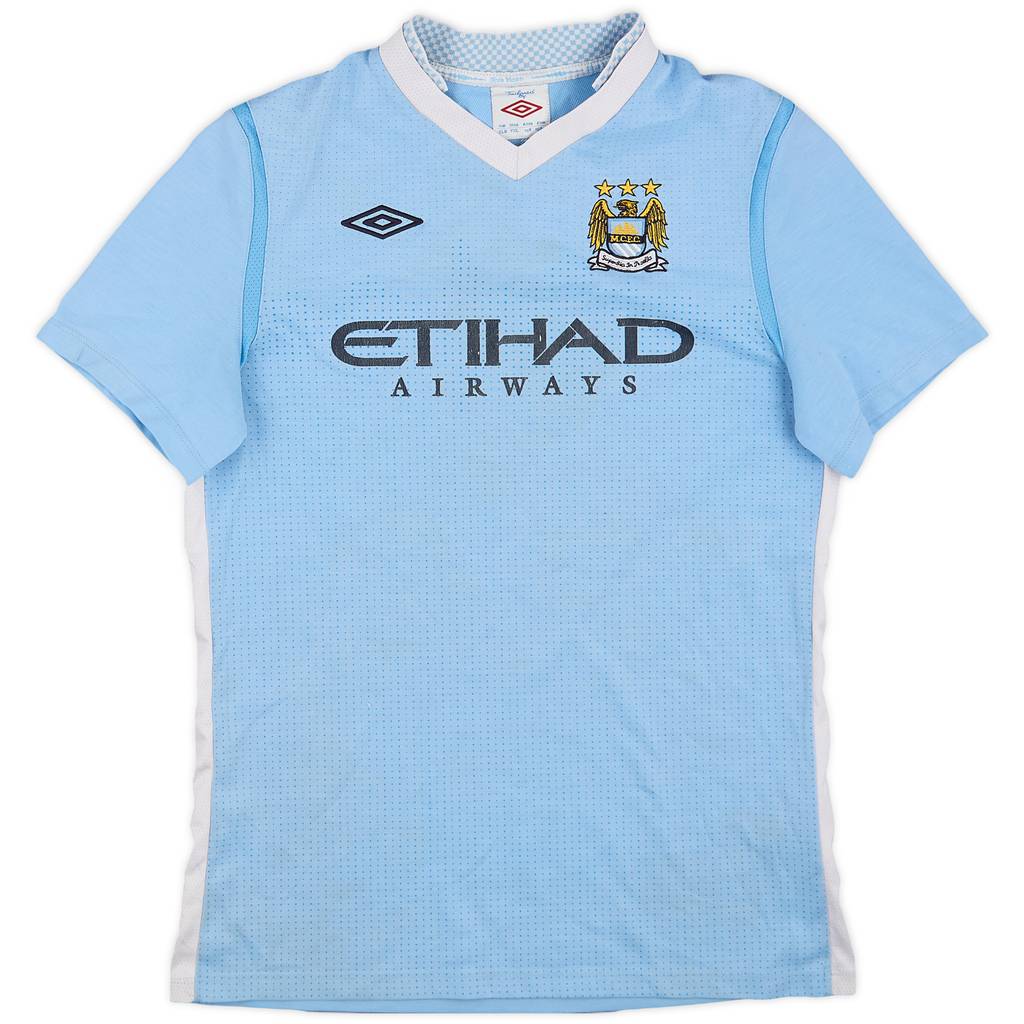 2011-12 Manchester City Home Shirt - 6/10 - (XL.Boys)