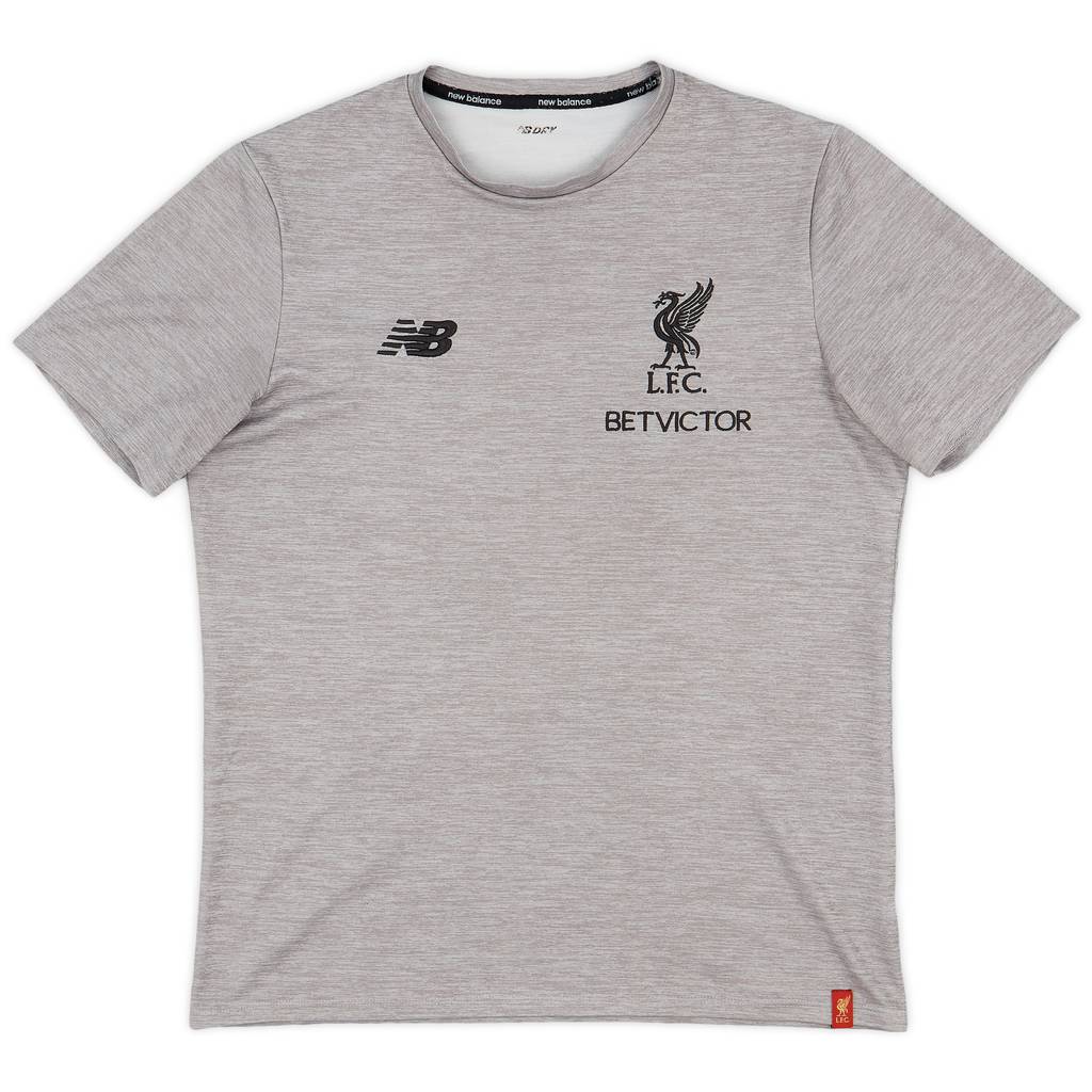 2018-19 Liverpool New Balance Training Shirt - 8/10 - (M)