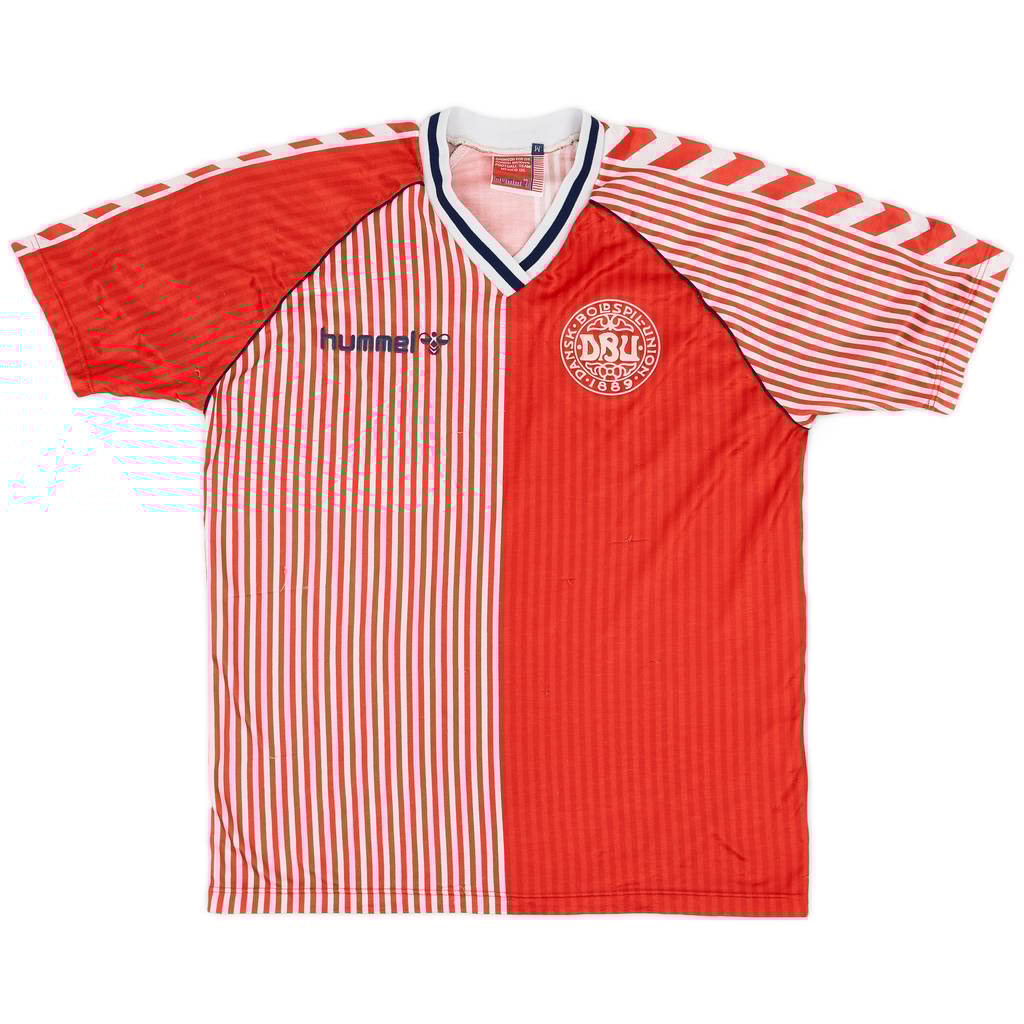 1986 Denmark Home Shirt - 8/10 - (M)