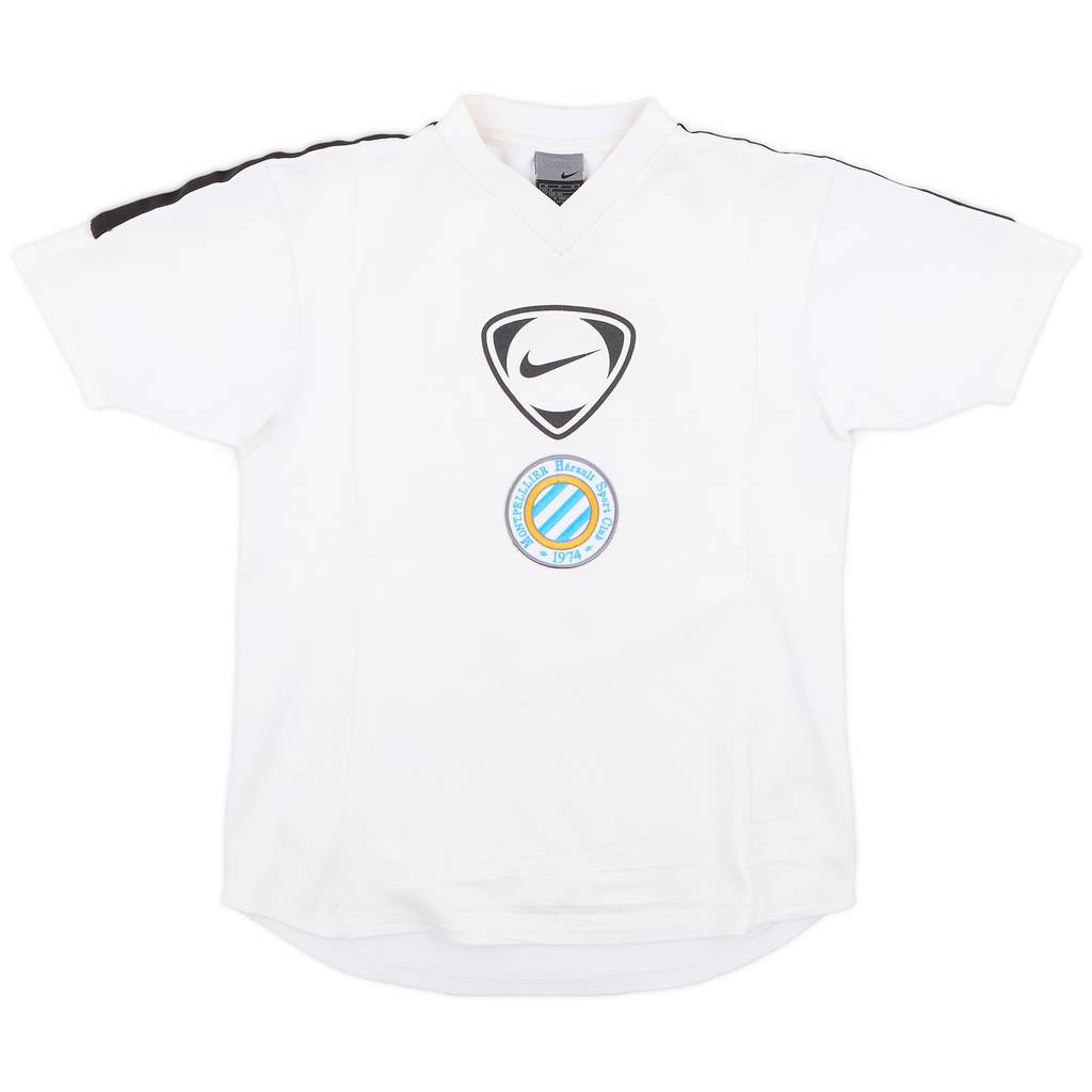 2002-03 Montpellier Nike Training Shirt - 7/10 - (M.Boys)