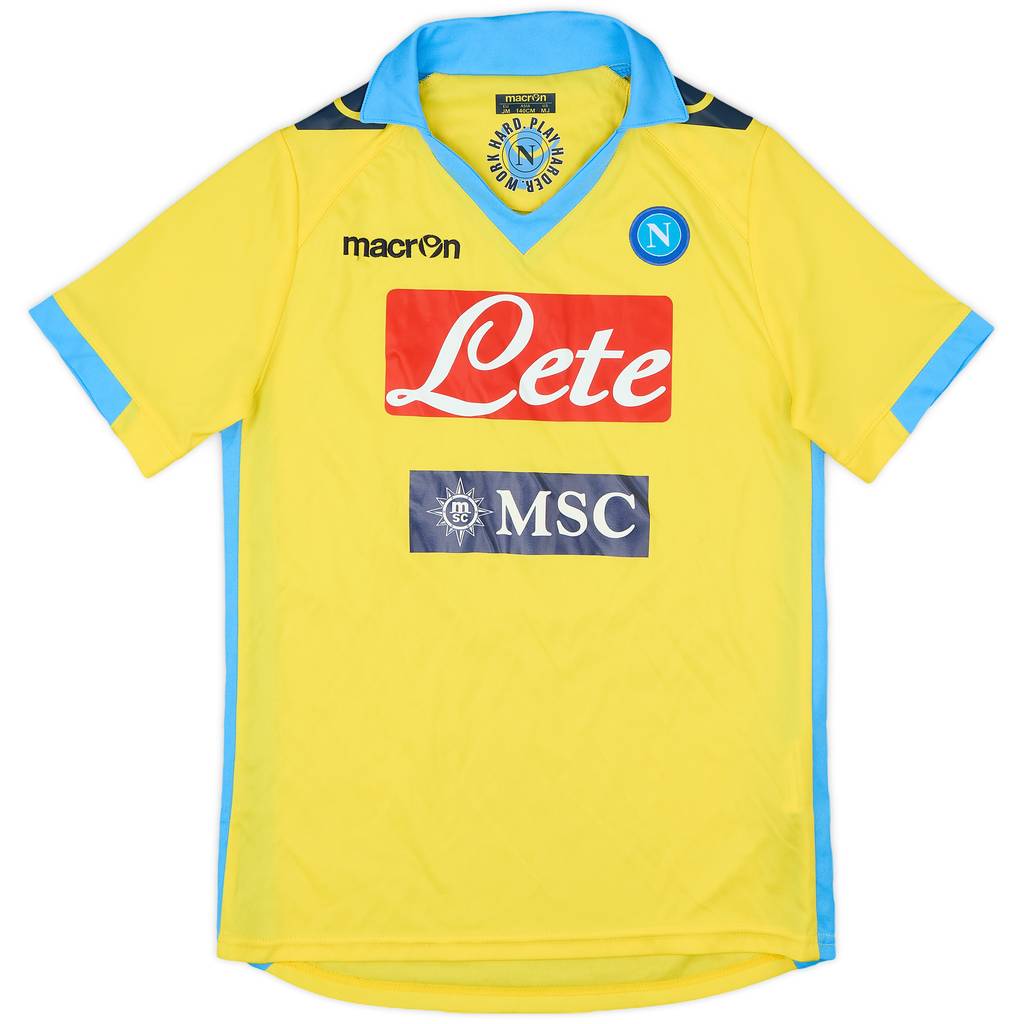 2011-12 Napoli Third Shirt - 9/10 - (M.Boys)