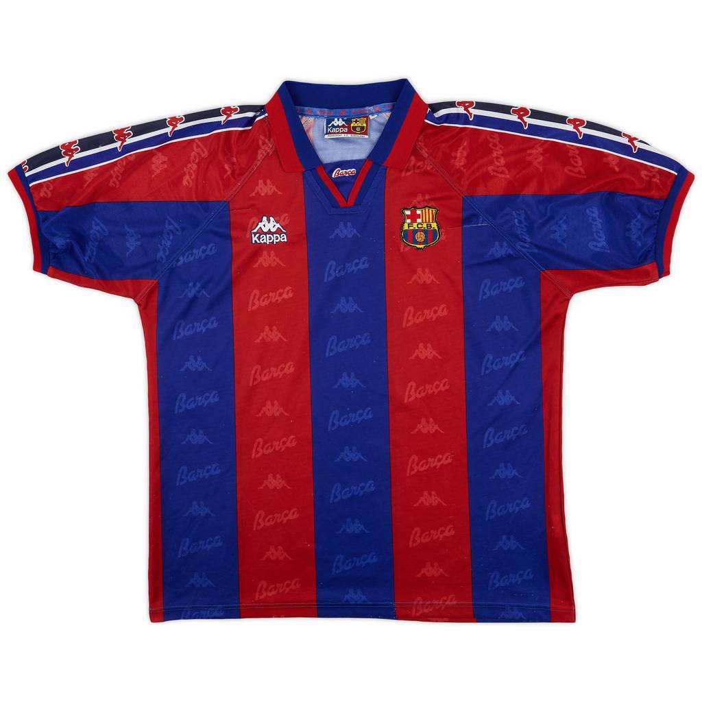 1995-97 Barcelona Home Shirt - 7/10 - (M)