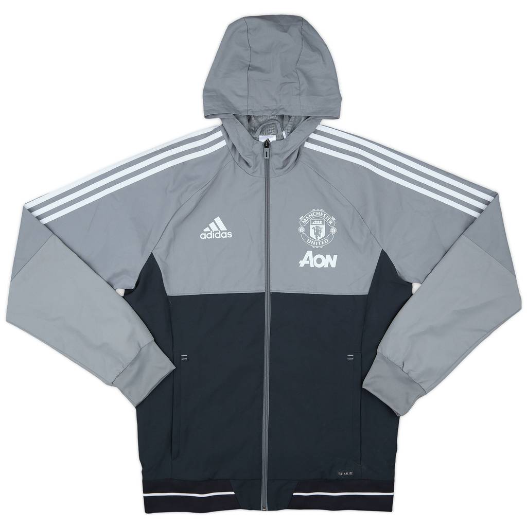 2017-18 Manchester United adidas Track Jacket - 10/10 - (M)