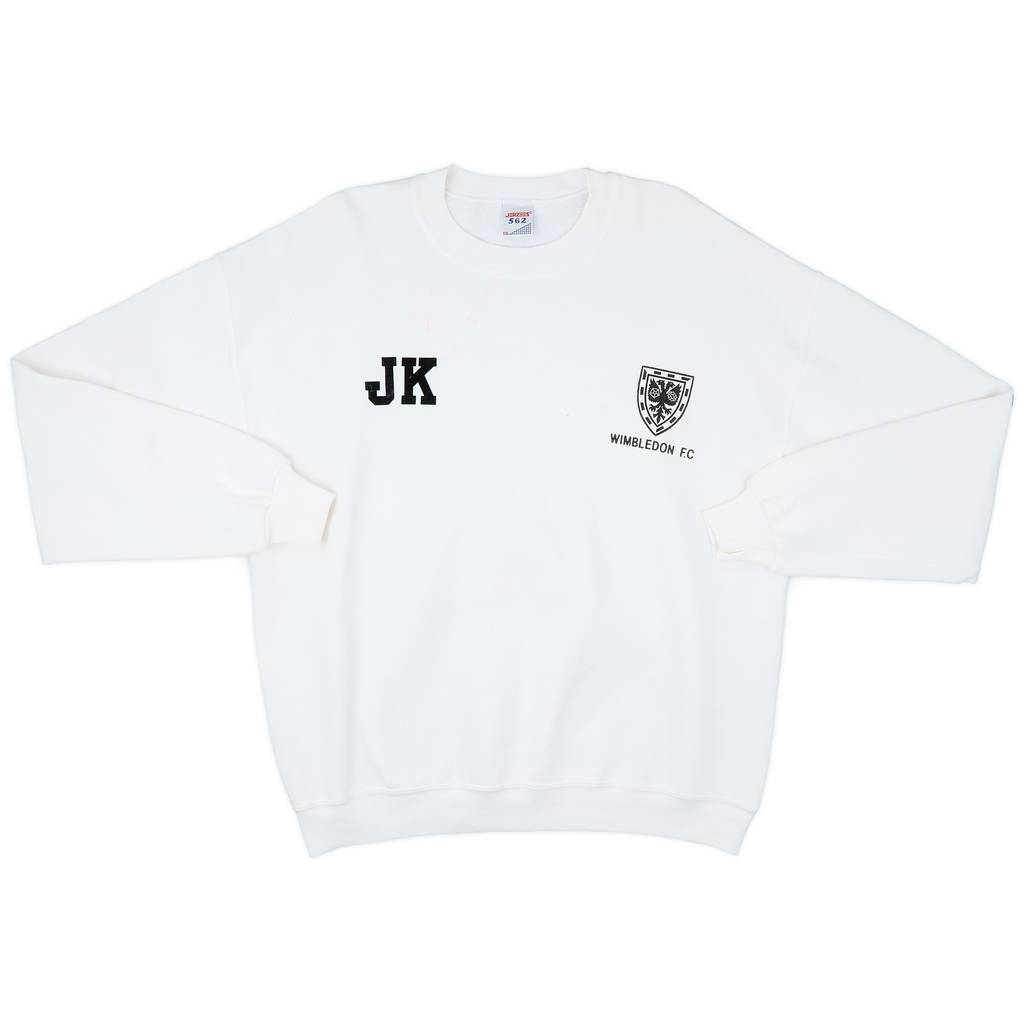 1994-95 Wimbledon Jerzees Staff Issue Sweat Top JK (Joe Kinnear) - 5/10 - (XXL)
