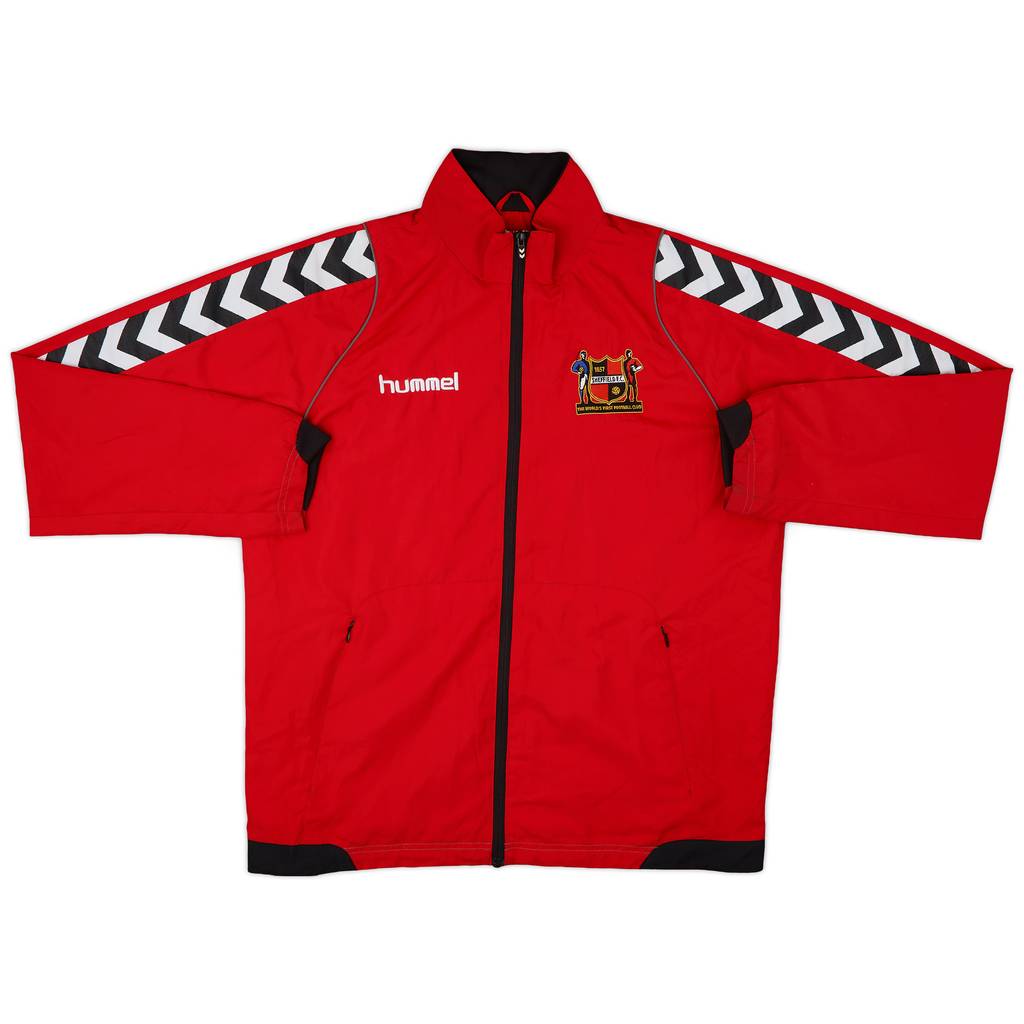 2013-14 Sheffield FC Hummel Track Jacket - 7/10 - (L)