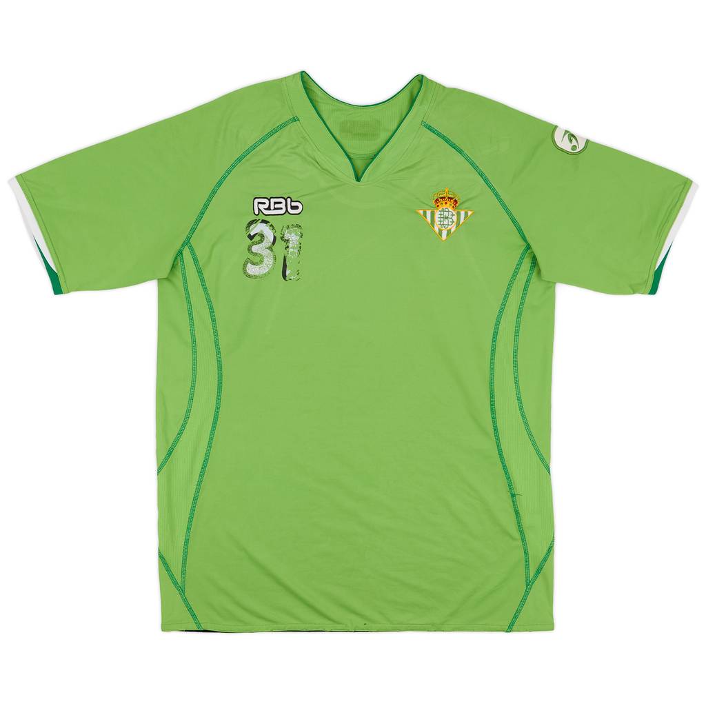 2010-11 Real Betis Player Issue Training Shirt #31 - 5/10 - (L)
