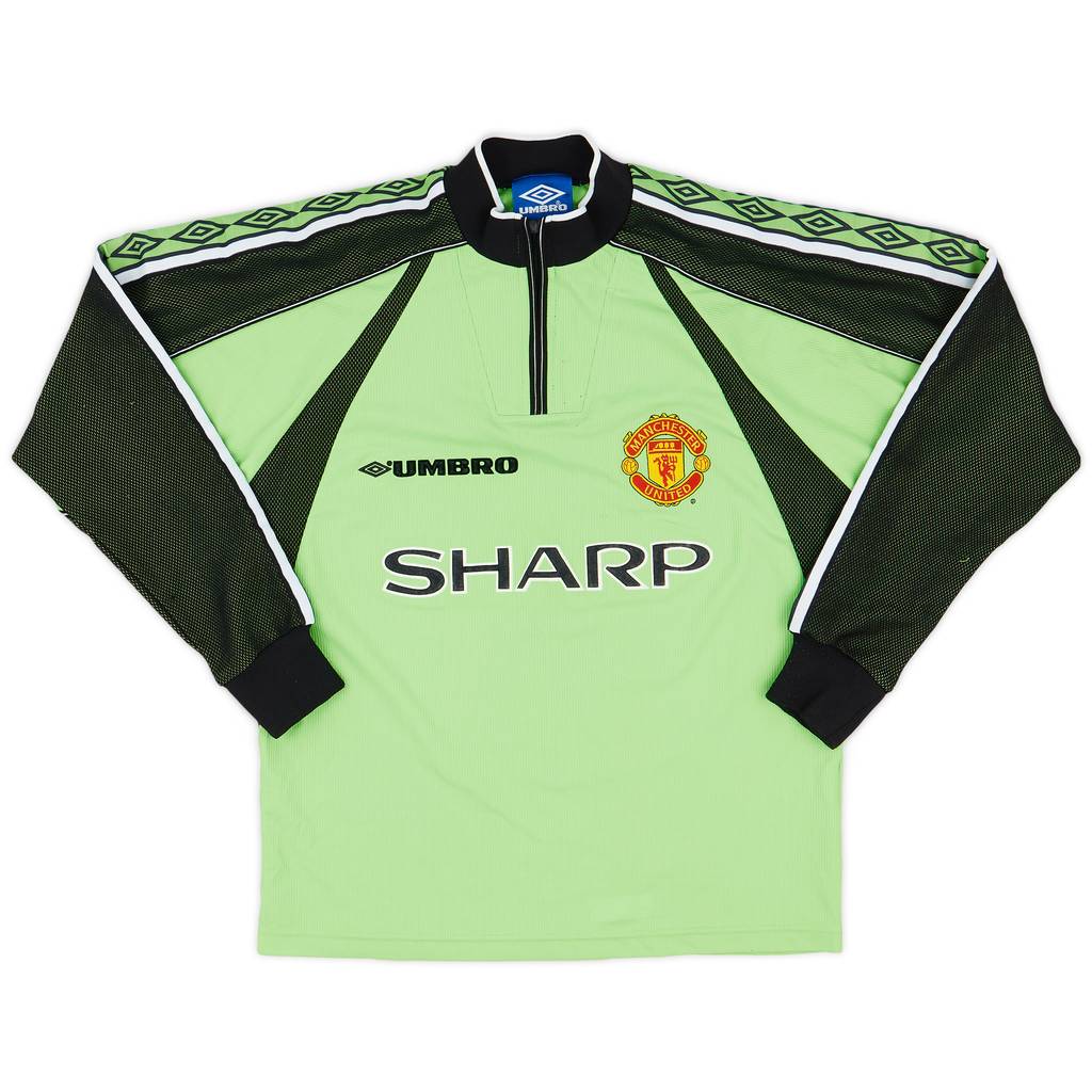 1998-99 Manchester United GK Shirt - 9/10 - (Y)