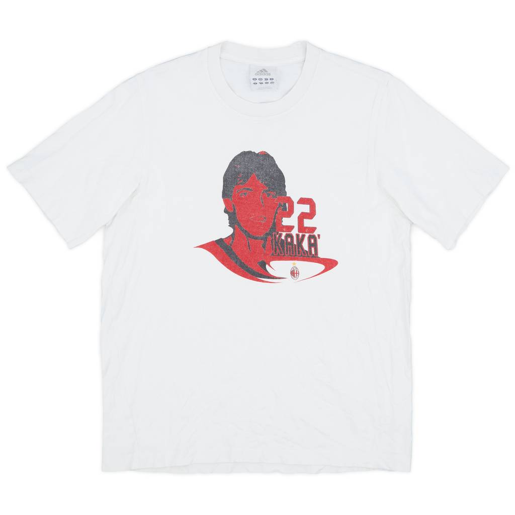 2006-07 AC Milan adidas 'Kaka 22' Graphic Tee - 6/10 - (M)