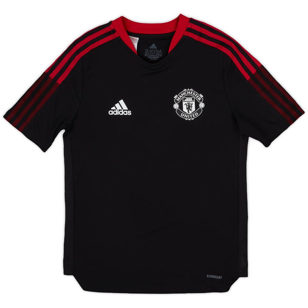 2021-22 Manchester United adidas Training Shirt - 8/10 - (L.Boys)