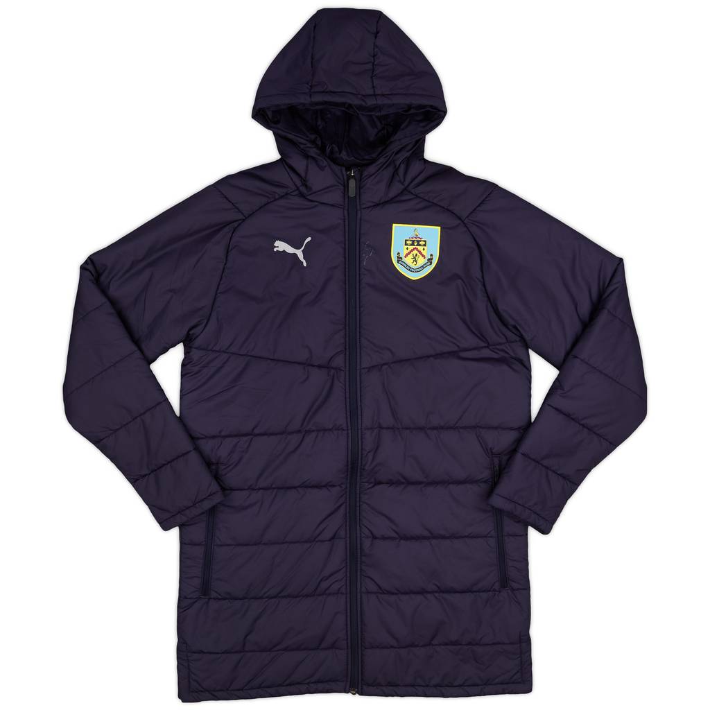 2018-19 Burnley Puma Padded Bench Coat - 8/10 - (S)