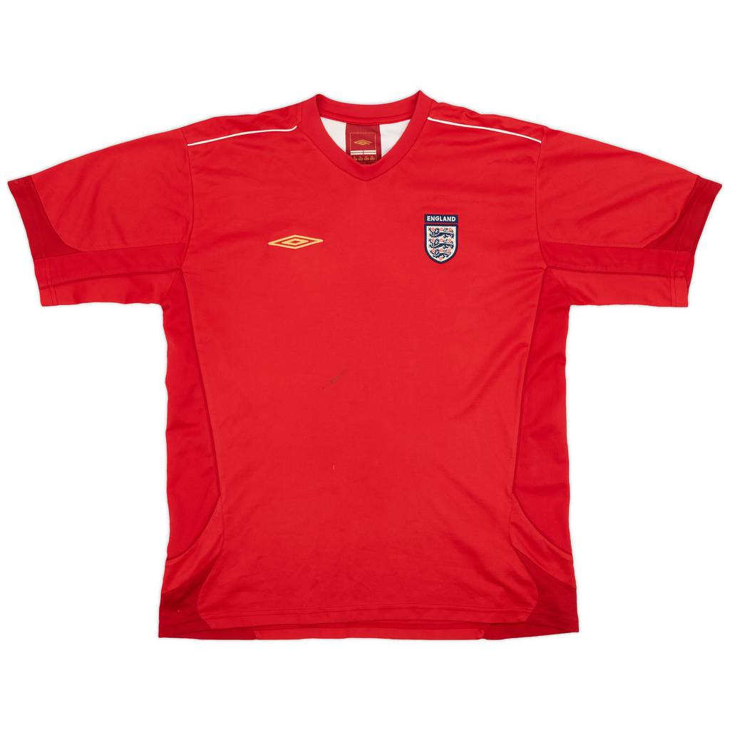 2006-07 England Umbro Training Shirt - 5/10 - (XL)