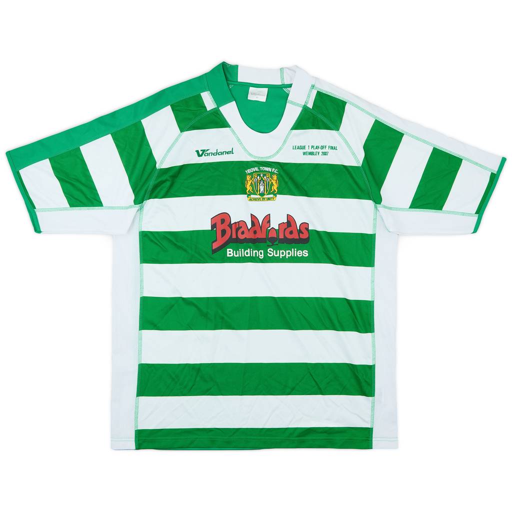 2007-09 Yeovil Play Off Final Home Shirt - 8/10 - (XL)