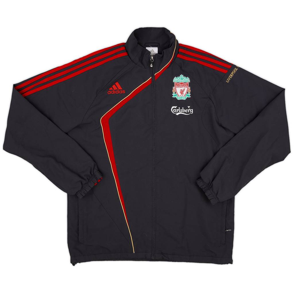 2009-10 Liverpool adidas Track Jacket - 9/10 - (M)
