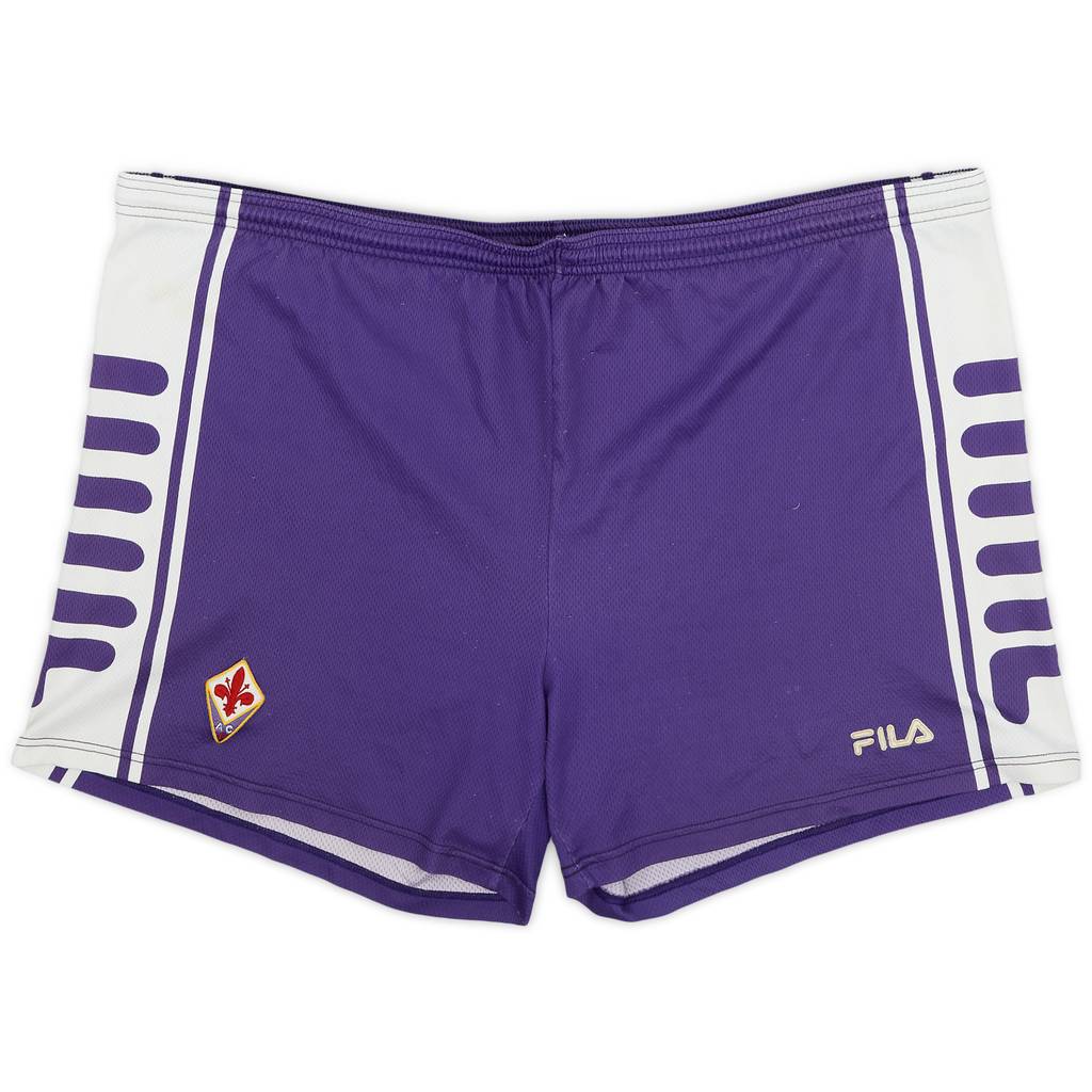 1999-00 Fiorentina Home Shorts - 8/10 - (XL)
