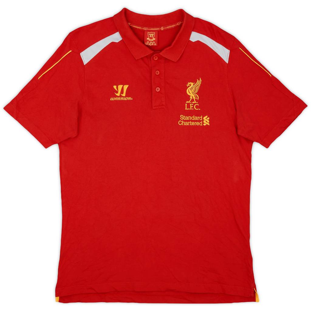 2013-14 Liverpool Warrior Polo Shirt - 9/10 - (L)