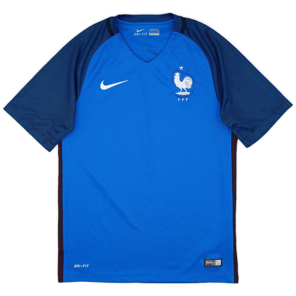 2016-17 France Home Shirt - 10/10 - (S)