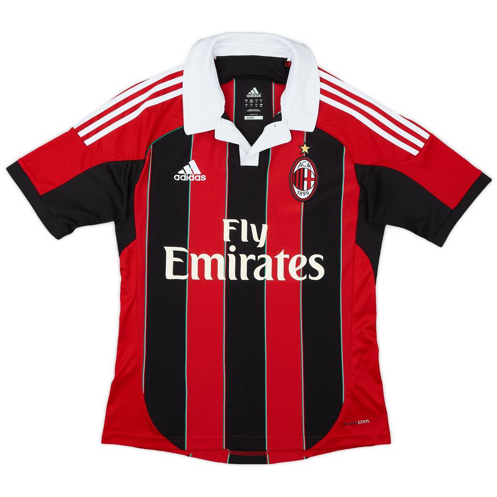 2012-13 AC Milan Home Shirt - 8/10 - (S)
