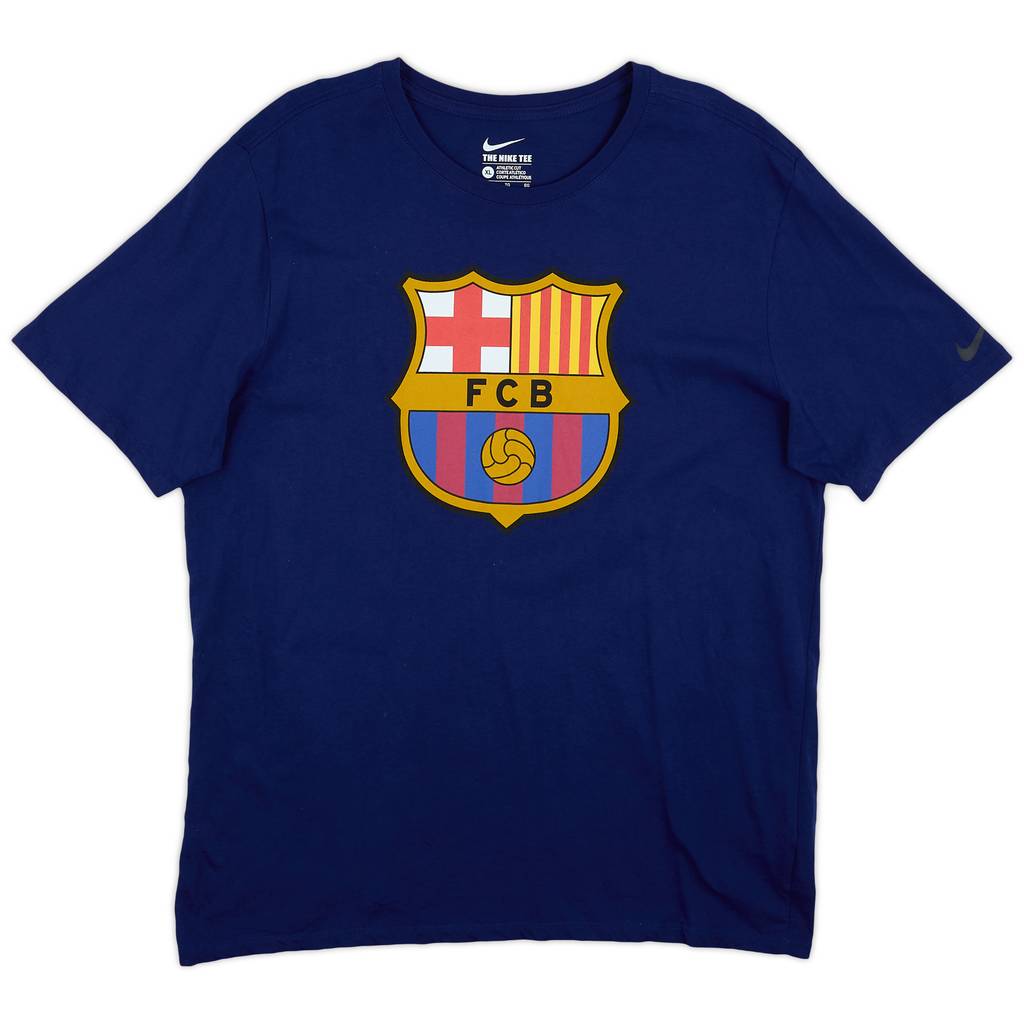 2015-16 Barcelona Nike Cotton Tee - 9/10 - (XL)